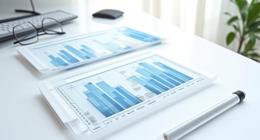 Esempio di data visualization pulita con gerarchia chiara